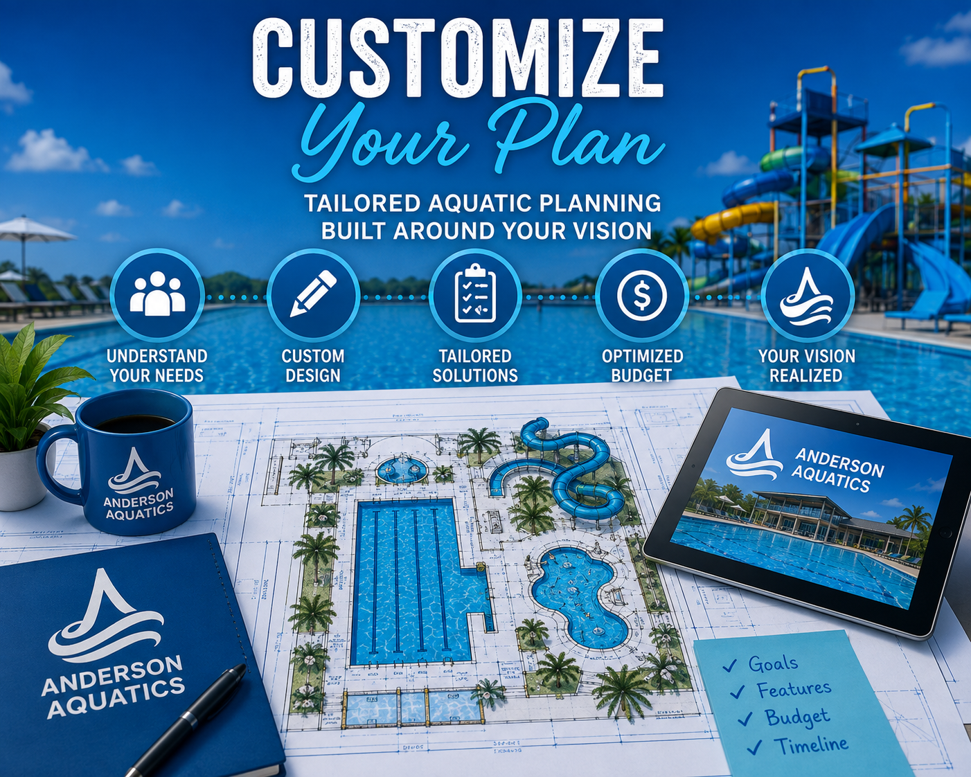 Customize an aquatic consulting plan